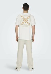 Only & Sons 2ER-SET RUNDHALS KURZARM - Print T-shirt - weiß