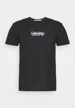 Calvin Klein Jeans T-shirt imprimé - black