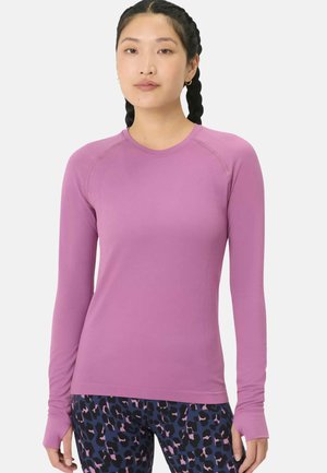 ATHLETE SEAMLESS WORKOUT - Longsleeve - argyle purple