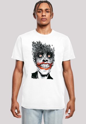 BATMAN THE JOKER BATS - Print T-shirt - white