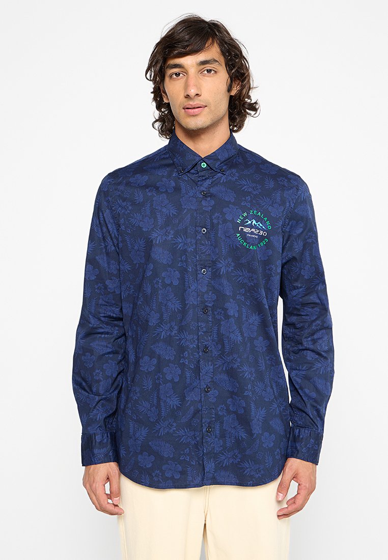 NZA New Zealand Auckland Overhemd donkerblauw