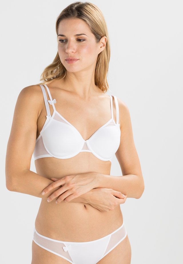 MISS JOY DEKORIERTER SPACER - Bügel BH - white
