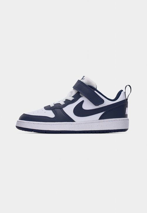 Nike COURT BOROUGH UNISEX - Trainers - white/midnight navy — foto 2