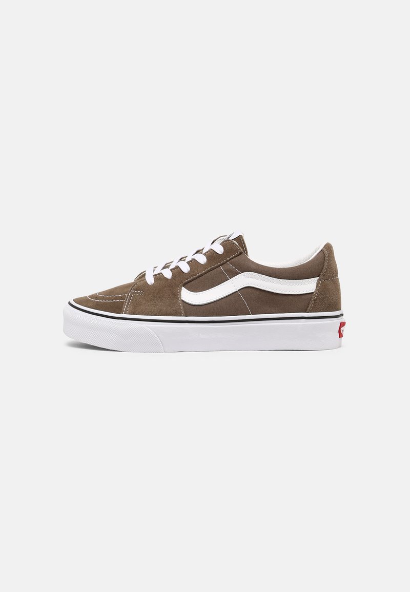 Vans SK8 LOW UNISEX - Sapatilhas - walnut/true white