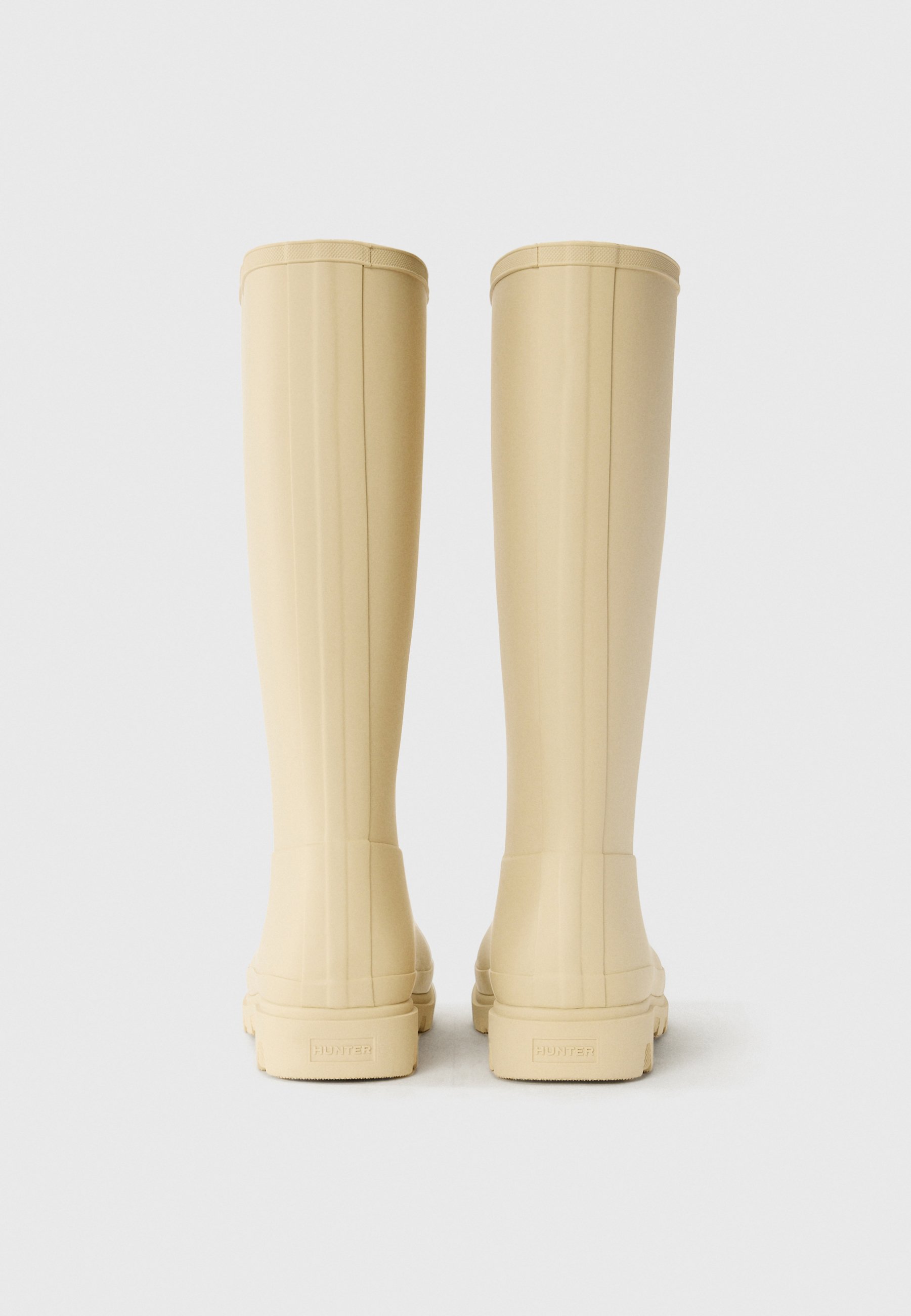 Hunter ORIGINAL DOWNPOUR TALL BOOT UNISEX - Wellies - gravel/off