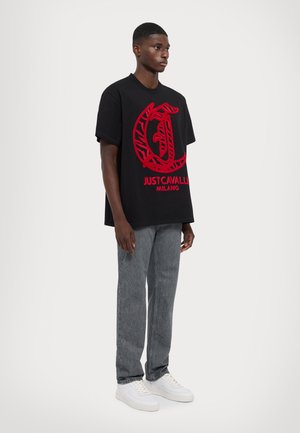 LOGO  - Potiskana majica - black