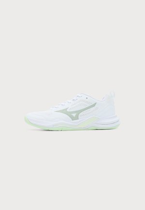 Mizuno WAVE STEALTH PRO - Zapatillas de balonmano - white/aqua gray