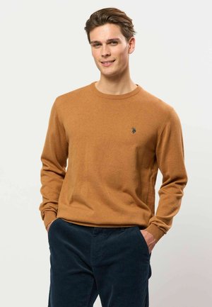 U.S. Polo Assn., UMADAIR - Пуловер - brown sugar melange