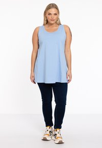 YOEK SINGLET SLEEVELESS - Top - light blue
