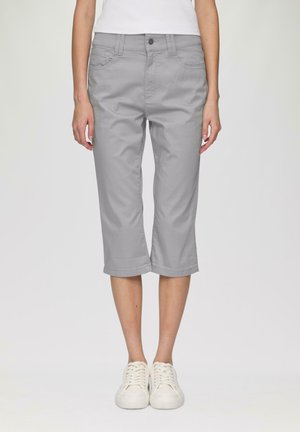 CAPRI MIT SCHMALEM BEINVERLAUF - Broek - grau