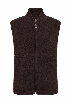 Soyaconcept, SC-ONYX 3 - Waistcoat - chocolate plum