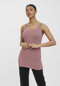 Vero Moda U-HALSAUSSCHNITT - Top - nostalgia rose