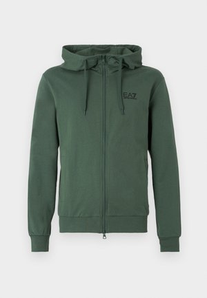 TRAIN CORE HOODIE UNISEX - Kapuutsiga pusa - cilantro