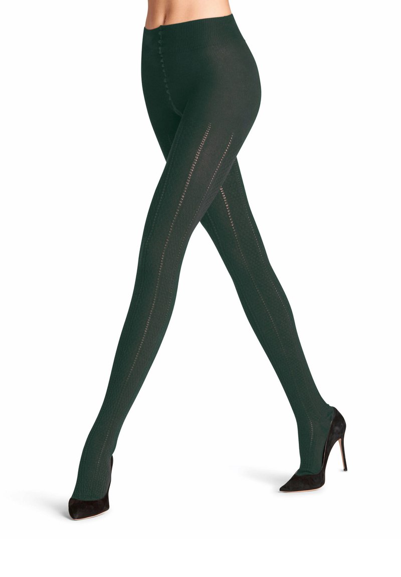 FALKE NEEDLEPOINT - Collant - thyme