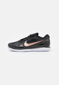 COURT AIR ZOOM VAPOR PRO - Sapatilhas de ténis para vários pisos - black/metallic red bronze/white