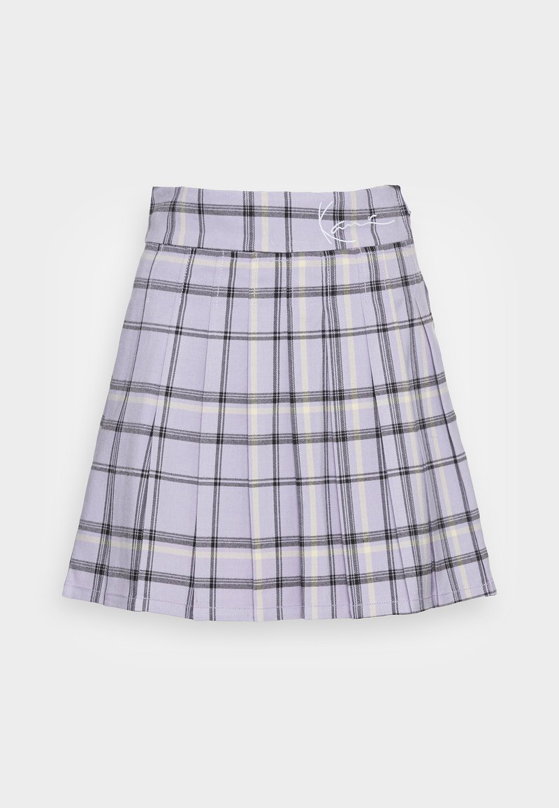 Damen Jeansröcke | Karl Kani SMALL SIGNATURE CHECK TENNIS SKIRT Minirock purple/lila - DI58020 Damen Jeansröcke | Karl Kani SMALL SIGNATURE CHECK TENNIS SKIRT Minirock purple/lila - DI58020