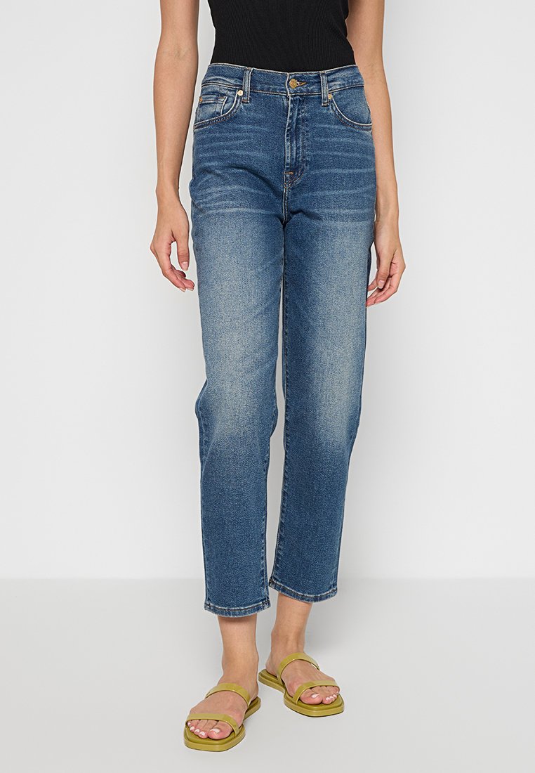 7 For All Mankind Straight leg jeans blauw 7 For All Mankind Straight leg jeans blauw