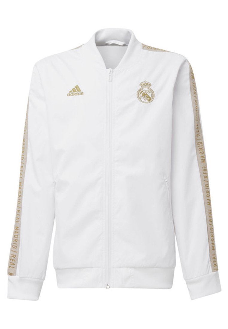 adidas Performance REAL MADRID ANTHEM JACKET adidas Real Madrid Anthem Jacket Jacke Kids Blau | 10107862