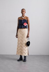 Vivienne Westwood BELLE HEART FRAME - Mala de mão - black