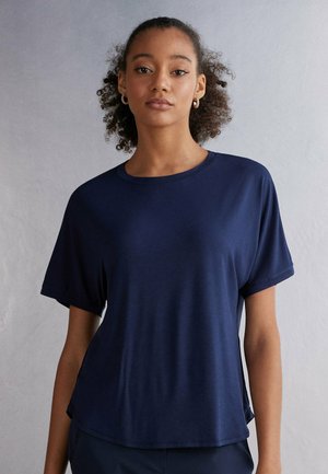 Intimissimi T-Shirt basic - blau intense blue
