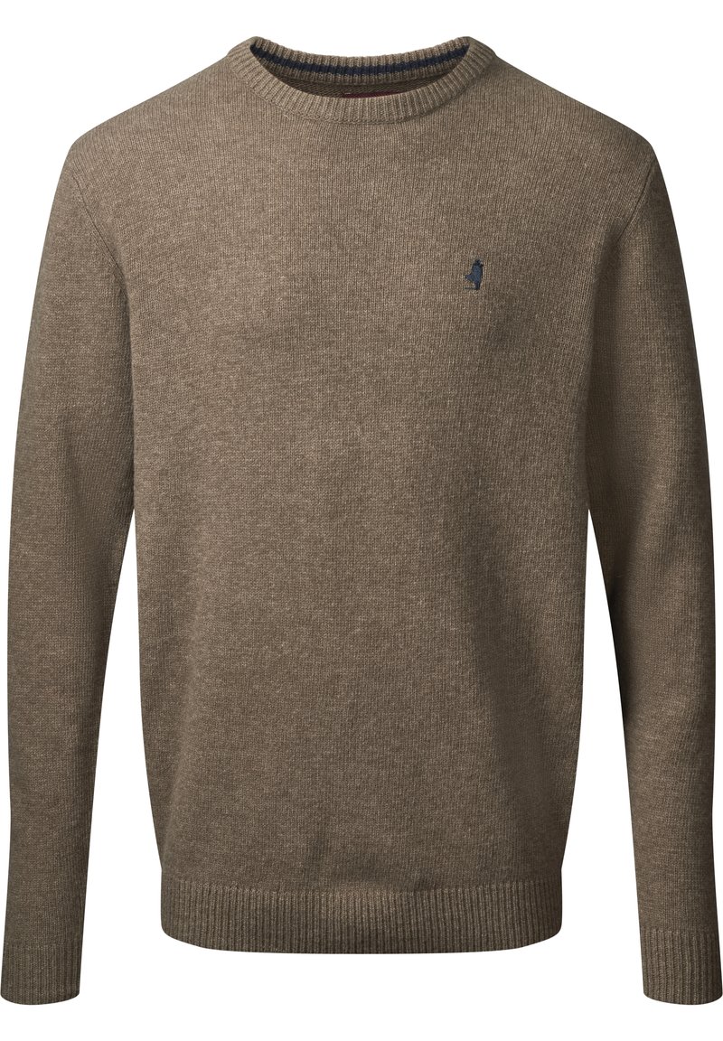 MCS ADRIAN - Sweter/brązowy - Zalando.pl