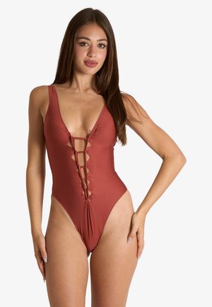 Pin Up Couture, ONE PIECE BEACHWEAR - Costume da bagno - pink