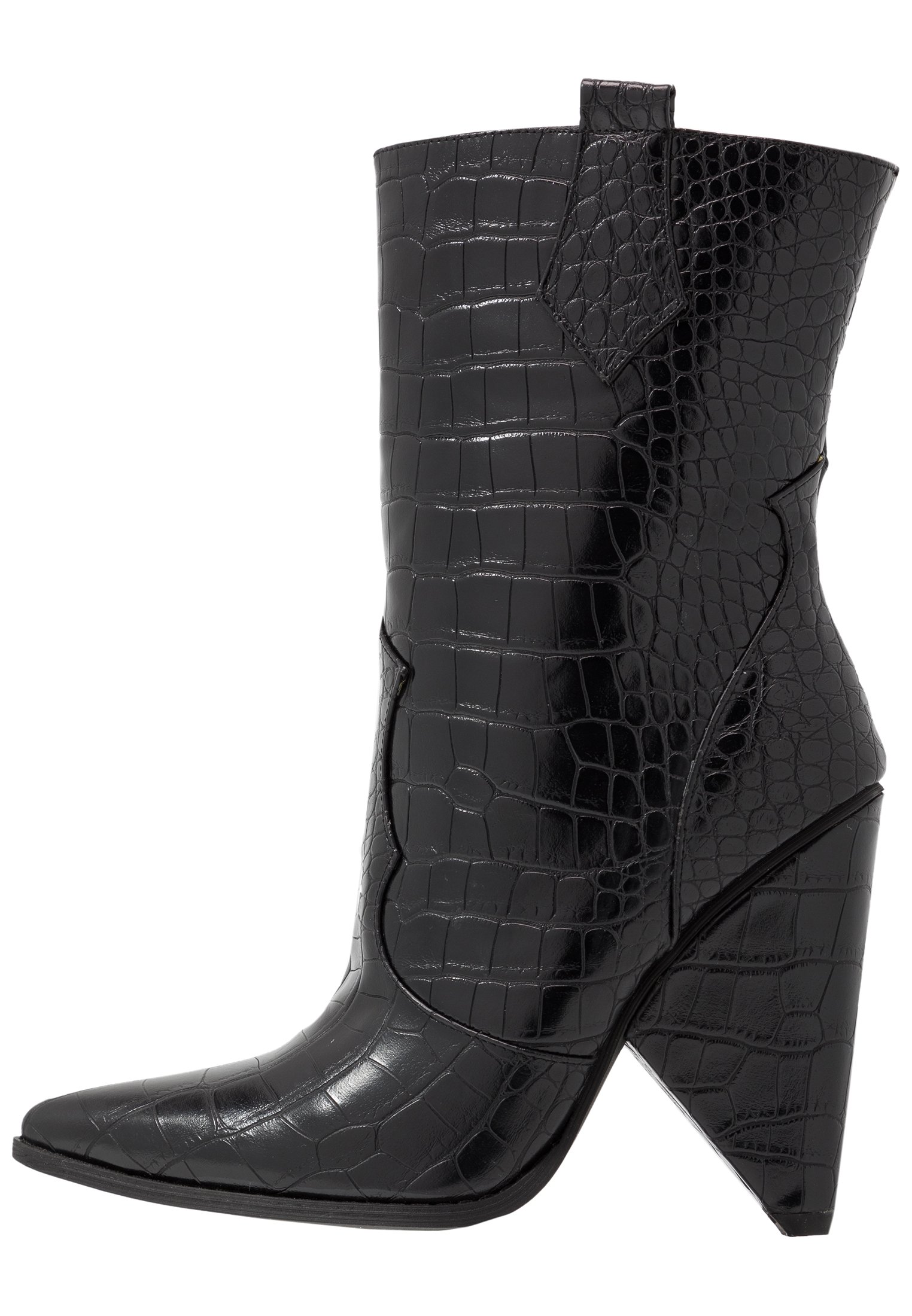bottines talon entonnoir