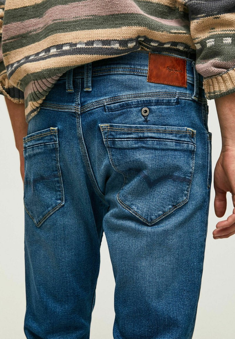 Pepe Jeans - Vaqueros slim fit - denim/blue denim - Zalando.es