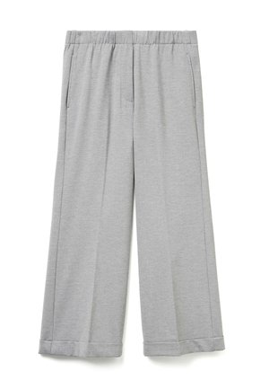 WITH ELASTIC WAIST - Trainingsbroek - grey