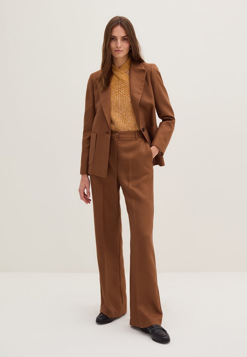 Stefanel Broek bruin Stefanel Broek bruin