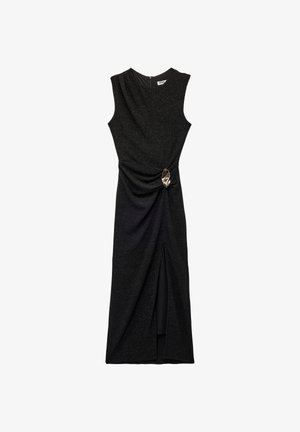 Koton, ACCESSORY DETAIL GLITTERY DRESS . - Cocktailkleid/festliches Kleid - black