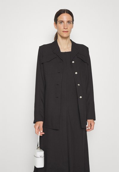 Proenza Schouler White Label DRAPEY SUITING JACKET - Korte frakker - black