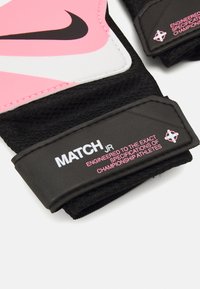 Nike Performance MATCH JR UNISEX - Gants de gardien de but - black/sunset pulse