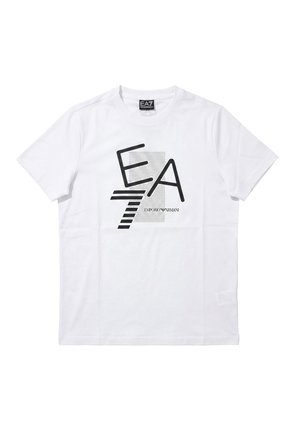 EA7 Emporio Armani, T-SHIRT - T-shirt imprimé - bianco
