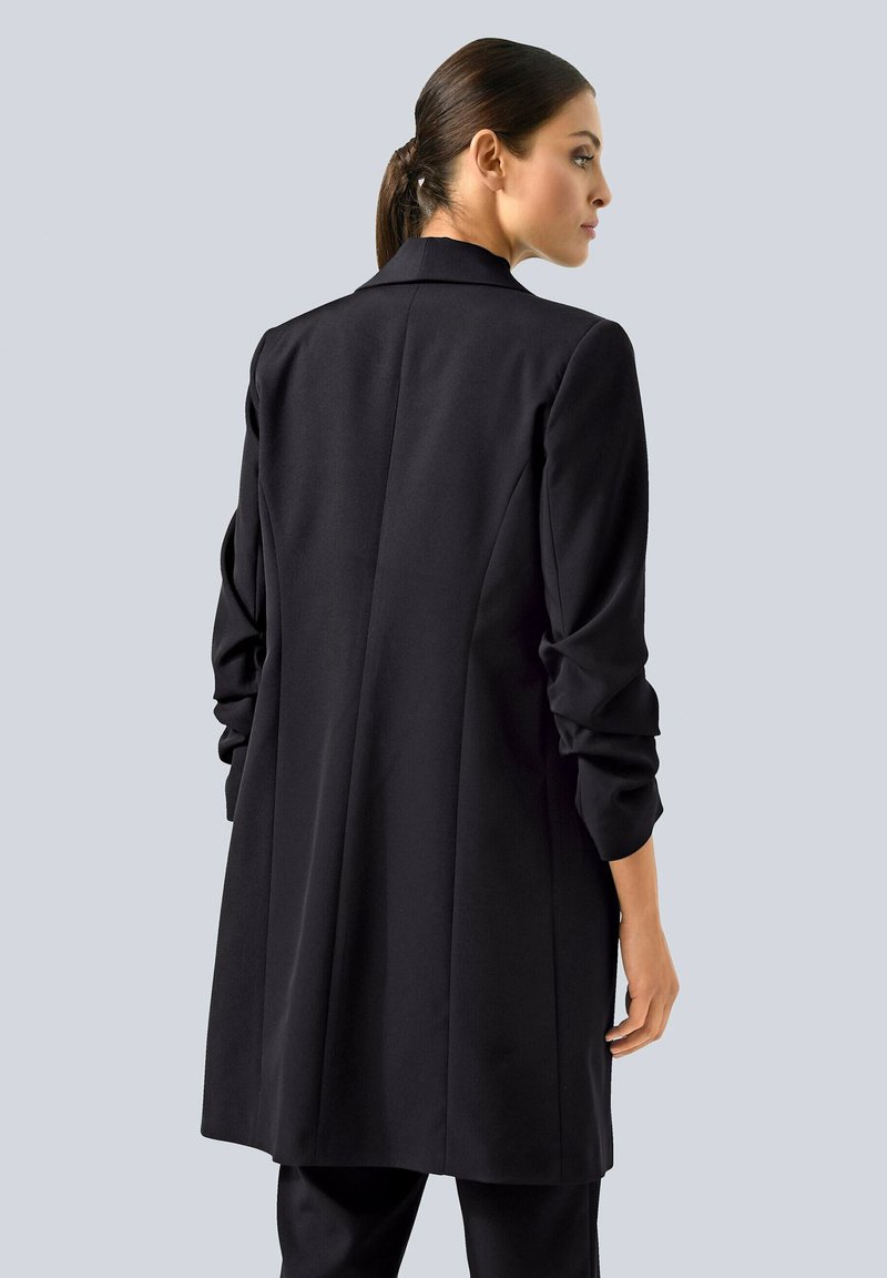 Damen Parkas | Alba Moda Kurzmantel schwarz - SW06830 Damen Parkas | Alba Moda Kurzmantel schwarz - SW06830
