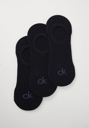 MEN FOOTIE HIGH CUT 3 PACK - Socquettes - navy