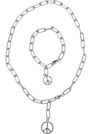 PEACE  SET - Ketting - silver-coloured