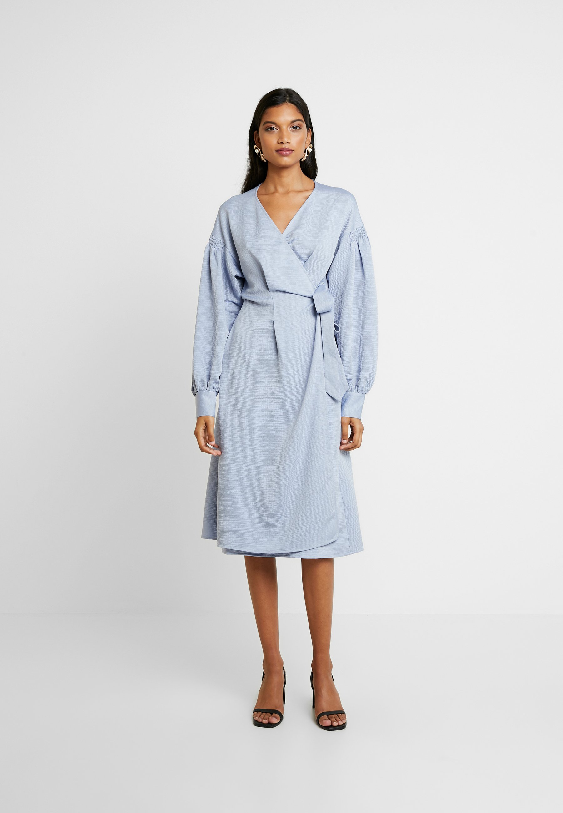 Samsøe Samsøe MERRILL DRESS Kjole zen blue Zalando.no Samsøe Samsøe MERRILL DRESS - Kjole - air khaki