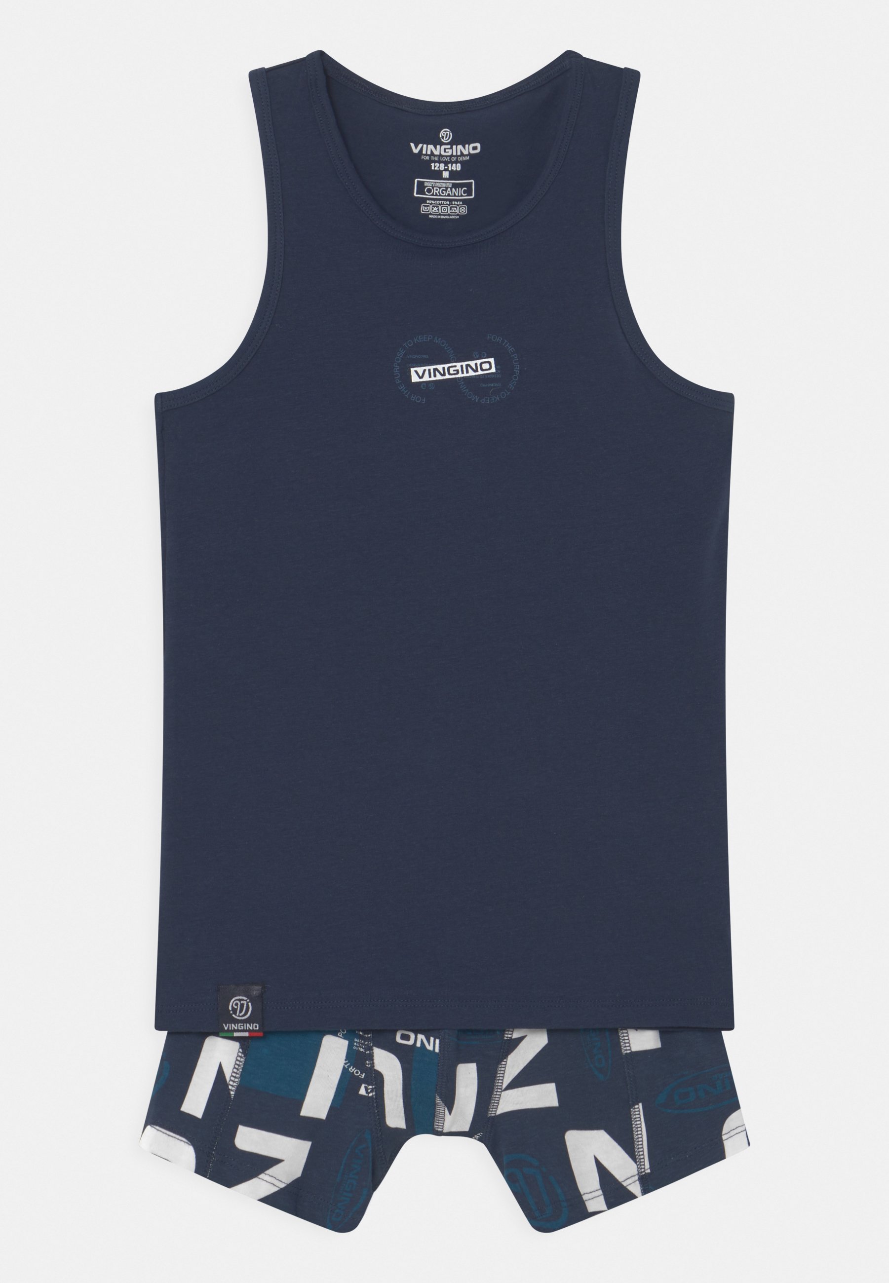 Vingino LOGO - Ondergoedset - dark blue/donkerblauw - Zalando.nl