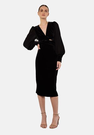 Apricot TWIST BODICE  - Freizeitkleid - black
