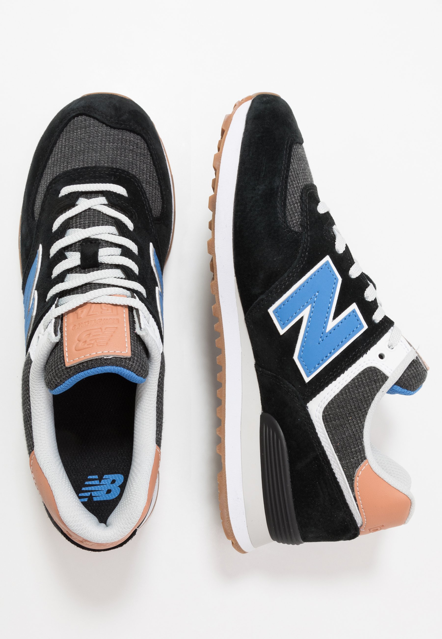 New Balance 574 - Sneakers basse - black/nero - Zalando.it