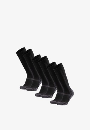 HIKING 3-PACK - Calcetines hasta la rodilla - black