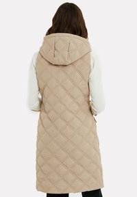 Threadbare MAGGIE DIAMOND QUILTED  - Weste - taupe