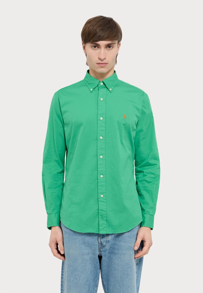 Polo Ralph Lauren CUSTOM FIT TWILL SHIRT - Srajca - vineyard green