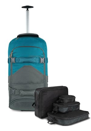 Normani REISE MIT FUNKTION 90 L MIT 4 - Tagesrucksack - grau petrol