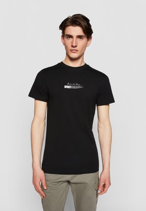 BECOME THE CHANGE TEE - Potiskana majica - black