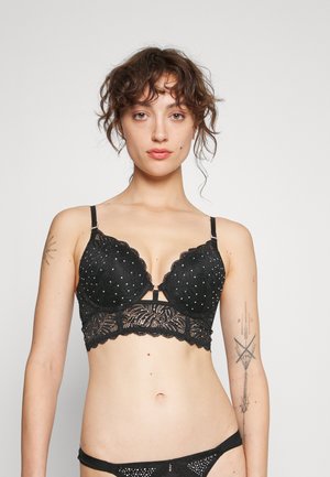 Push-up bra - black crysta