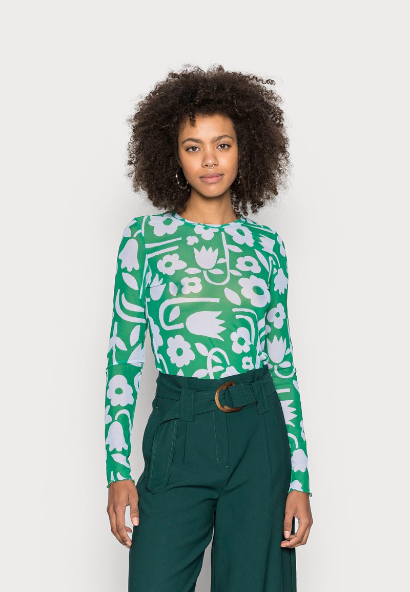 Monki Camisola de manga comprida - green