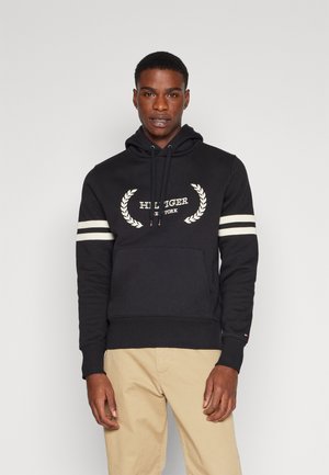 LAUREL MONOTYPE HOODIE - Felpa - black