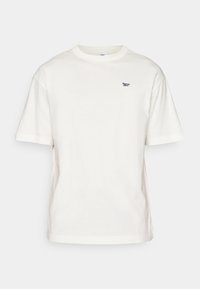 COURT SPORT TEE - Nyomott mintás póló - chalk
